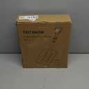 Kids Snow Shovel Snowman Maker Portable Snow Removal Winter Emergency Tools for Car Driveways Use with Extendable Handle Foam Grip Aluminum Wear Strip