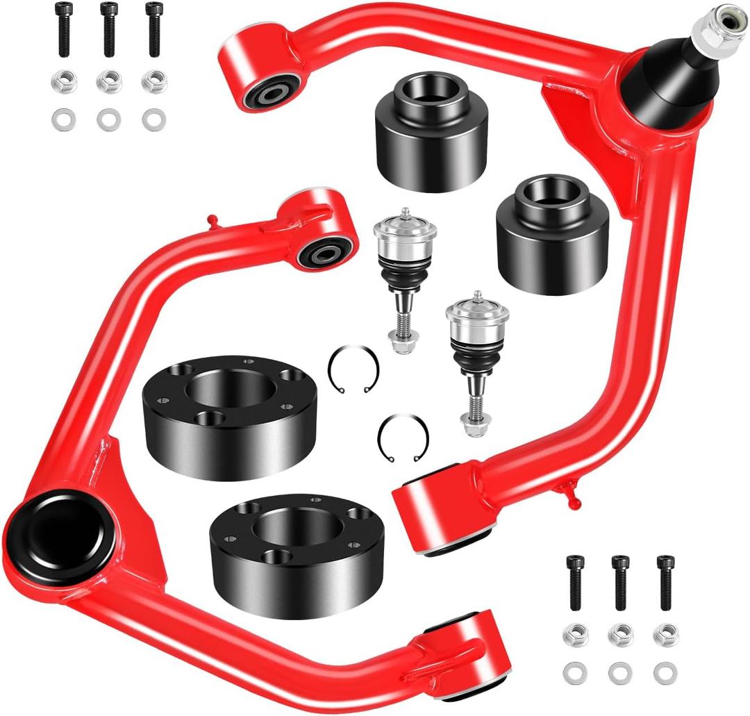 Front 3 Rear 2 Lift Leveling Kit Front Rear Strut Spacers, Upper Control Arms with Ball Joints, Compatible with Ram 1500 2WD 4WD 2009-2018, for Ram 1500 Classic 2019-2024