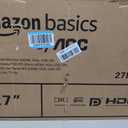 Amazon Basics 27 in IPS Monitor, Full HD 1080P, 75 Hz, Adjustable Stand, HDMI, Display Port, VGA Input, Built-in Speakers, VESA Compatible, Black