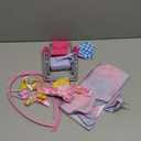 Miunana 35PCS Doll Camping Playset for 11.5" Girl Dolls - STEM Tent with Backpack, BBQ Grill & Stargazing Tools Pretend Play Outdoor Adventure Toy