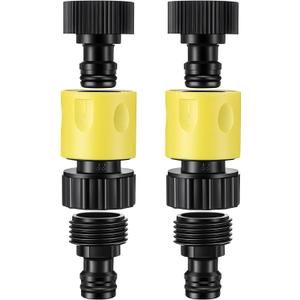 Pressure Washer Hose Adapter Kit Compatible with Karcher K1K5 & G220G4000 Series, Quick Connect Garden Water Hose Adapter Fitting for Pressure Washers