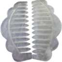 2pcs Jade Head Therapy Massage Comb, Hair Comb Scalp Massager, Jade Massager for Scalp Care