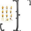 GOHIKING Trigger Point Massager for Neck and Back, Handheld Manual Self Massage Tool, Lower Back and Shoulder Massager, Myofascial Release - Deep Muscle Massage