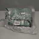 Christmas Ornament Storage Box, Mrrihand Xmas Decoration Organizer with Adjustable Dividers - Storage Container Keeps 128 Holiday Ornaments 3-Inch, Dual Zipper Closure, 600D Tear-Proof Material(Green)