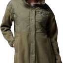 Columbia womens Cloud Point Long Fleece (Medium, Stone Green)