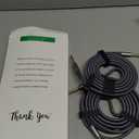 Elebase 1/4 Inch TRS Instrument Guitar Cable 10ft 2Pack,Straight 6.35mm Guitar Bass AMP Cord,Quarter Inch 6.3mm Male Jack Stereo Audio Balanced Line for Electric Guitar,Bass,Keyboard,Amplifier,Speaker (Grey)