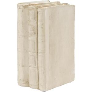 Guichifun Faux Books Living Room Decor - Resin Cute Cream Farmhouse Decor Fake Modern Fashion Decorative Books Set for Office Mantle Shelves Coffee Table Decor 4.2 * 2.7 * 6.2 Inch