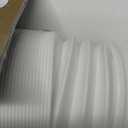 2 Pack Rain Gutter Downspout Extensions Flexible,Drain Downspout Extender Connector 21"-68",Screws for Included,White