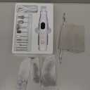 Professional Nail Drill Kit: Electric Nail File with LCD & Lamp, Long-Lasting Thick Toenail Grinder, Rechargeable & Cordless Toe Nail Dremel Tools for Women & Men Manicure and Pedicure Gifts