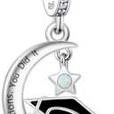 925 Sterling Silve 2026 Graduation Charms Fit Bracelets Necklaces