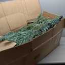 8 ft. Hinged Spruce Artificial Christmas Tree with 1658 Mixed PE and PVC Tips