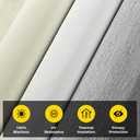UNISHADES No Tools No Drill Cordless Blackout Roller Shades for Indoor Windows, Easy to Install, Darkens Rooms, Blocks Heat, and Protects Against UV Rays, Window Size 25.5” W × 72" H Grey