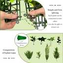 ODTORY Artificial 3D Fake Plant Roll: 40"x120" (33.5 sqft) Grass Wall