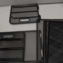 Office Drawer Organizer 3 Pack, Office Supplies Desk, Black Mesh Drawer Organizer Hold Pens & A4 Sized File, 12 x 9 Inches Visit the Store