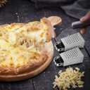 6pcs Mini Cheese Grater, Efficent Kitchen Gadget Stainless Steel Four-sided Box Grater for Kitchen Multi-function Vegetable Slicer Shredder Cheese Garlic Carrots Chocolate Dishwasher