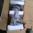 12000 LBS Heavy Duty Weld-On Square Tube Trailer Jack, 12-1/2" Lift 13-1/2" Drop Leg Travel, Side Pull Pin, Black