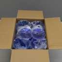 Ciaell 6 Pack Blue Plastic Wine Glasses - 10 Oz Plastic Wine Glasses with Stem - Disposable Wine Glasses Perfect for Parties & Weddings & Poolside & Outdoors & Camping & Easter