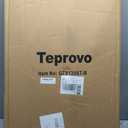 Teprovo Folding Hand Truck Dolly Cart,340LB Capacity Portable Aluminum Dolly Cart with Telescoping Handle and 7 Inch Rubber Wheels for Moving,Shopping,Travel,Office Use