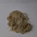 Platinum Blonde Wave Curly Wigs