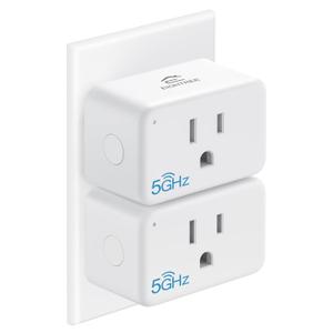 EIGHTREE Mini Smart Plug  -  ,  , Smart Plugs That Compatible with Alexa & Google Home & SmartThings, Remote Control, Timer