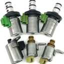 SecosAutoparts 4F27E Transmission Solenoid Kit Fit for Mazda 2 3 5 6 CX-7 MPV 2002-2012 Replace# 48420K-R FN4A-EL ONLY Fit for Mazda 4F27-E 4 Speed Automatic Transmission
