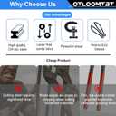OTLOOMTBT 18 In Heavy Duty Bolt Cutter - Industrial Chromium Molybdenum Steel Ergonomic Design, Effortless Cutting for Locks, Chains, Fences & Rebars | Long Lifespan for Construction, Locksmiths & DIY