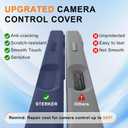 STERKER 360 Rotatable Stand Compatible with iPhone 17 Case with Magnetic [Military Grade Drop Tested][Adjustable Kickstand] Ring Holder Silicone Slim Back Soft Edge, Blue