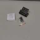 Home Security Door Reinforcement Lock - Child Proof High Security Door Lock Front Door Locks for Kids Safety Withstand 800 lbs Top Door Latch Lock Flip Door Guardian for Inward Swinging Inside Door