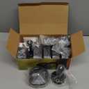 Camera Mount for Blink Outdoor 4 (4th Gen) and Outdoor (3rd Gen), 6 Pack Weatherproof Protective Housing and 360 Degrees Adjustable Mount with 2 Pack Blink Sync Module Mount (Black)