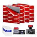 20 Pcs Double Sided Tape Heavy Duty, 2" Square Strong Adhesive Tape Waterproof Heat Resistant, Extreme Mounting Foam Tape for Indoor and Out Door, Home Decoration, Car