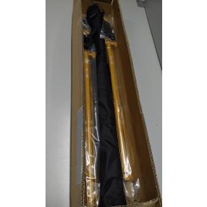 10ft x 7ft - Titanium Gold Adjustable Photography Backdrop Support System Photo Video Studio Background Stand Kit with Carry Bag for Portrait & Studio Photography