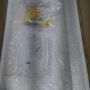 WOPITUES Floating Shelves with Gold Metal Guardrail, Shelves for Wall Decor Set of 3, Wall Shelves for Bedroom, Bathroom, Kitchen, Living Room, Plants, Picture Frames, Art- Black and Gold (15.7 inch)