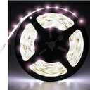 Water-Resistance IP65, 12V Waterproof Flexible LED Strip Light, 16.4ft/5m Cuttable LED Light Strips, 300 Units 3528 LEDs Lighting String, LED Tape(White) Power Adapter not Included