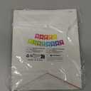 Happy Birthday Colorful Banner Rainbow Birthday Party Banner NO DIY Happy Birthday Sign Pre-Strung Birthday Hanging Decoration for Women Girl Men Boy Party Supplies (Multicolor)