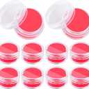 20PCS Diamond Art Wax Refills Red Glue Diamond Art Wax with 10 Clay Storage Box for 3D Painting Embroidery Accessories