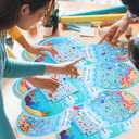 2 x Funrous 24 Sets DIY Craft Kits Make Your Own Summer Activity Art - Sea Animals Stickers Crafts for Beach Ocean Animals Birthday Gift Home Activities Camp Party Supplies