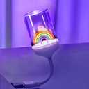 Cute Lamp Core - USB Light (Rainbow)  for Creating a Romantic, Cozy Atmosphere Anywhere  Works as a Desk Lamp and USB Night Light (Just Insert into Any Port)