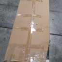 King Platform Bed Frame with Storage Space, Fabric Upholstered Headboard, Fully Upholstered Mattress Foundation, No Box Spring Needed, Noise-Free, Easy Assembly, Beige (Beige [diamond Version])