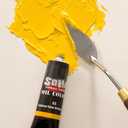 Soho Urban Artist Oil Paint - Burnt Sienna, 170 ml Tube - Best Valued Oil Colors for Painting, Excellent Pigment Load