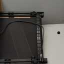 Walking Treadmill Pad with 0-5% Incline, 2.5HP Compact Under Desk Treadmill for Home Office, Quiet Small Walking Mat with App Sync, Remote Control, LED Display (Red and blue)