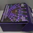 Halloween Spider Web Lights Giant Spider, 16.4Ft 450 LED Lighted Spider Web with with 8 Lighting Modes Waterproof & Timer for Indoor Outdoor House Haunted Yard Decor, Purple