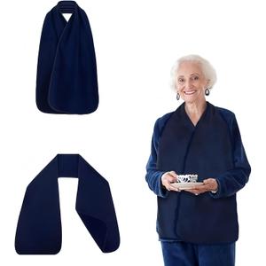 Adult Bibs for Men and Women, Bib for Elderly, Reusable Terry for Elderly Senior,Clothing Protector With Crumb Catcher, Adult For Eating