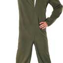 fun shack Flight Suit Costume for Men, Air Force Jumpsuit, Mens Fighter Pilot Outfit, Aviation Costume for Adults (X-Large)