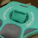 Mambo Baby Pool Float Non Inflatable Baby Float Baby Swimming Float with Safe Seat for Age 3-24 Months Toddler (Green)