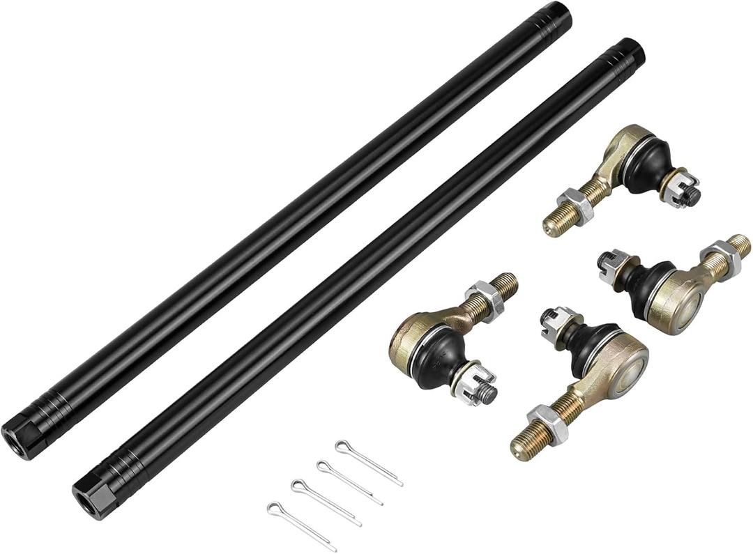 NICECNC Steering Tie Rod Shaft 15.16inch Upgraded Aluminum Compatible with Yamaha Raptor 700 YFM700 2013 2015 2016 2017 2018-2024, YFZ450 2008 2009 2012 2013, YFZ450X 2010 2011, See Fitments