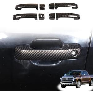 CHEAYAR ABS Car Exterior Door Handle Cover Trim for 2007-2016 Toyota Tundra Crew Max 2008-2015 8pcs/Set (Outer handle decoration)
