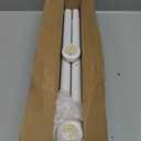 White Shower Curtain Rod 34 to 43Inch:Small Spring Tension Shower Rods for Bathroom Kitchen Doorway,Modern Heavy Duty Adjustable Tension Shower Curtain Rod No Drilling No-Slip Easy Install,White