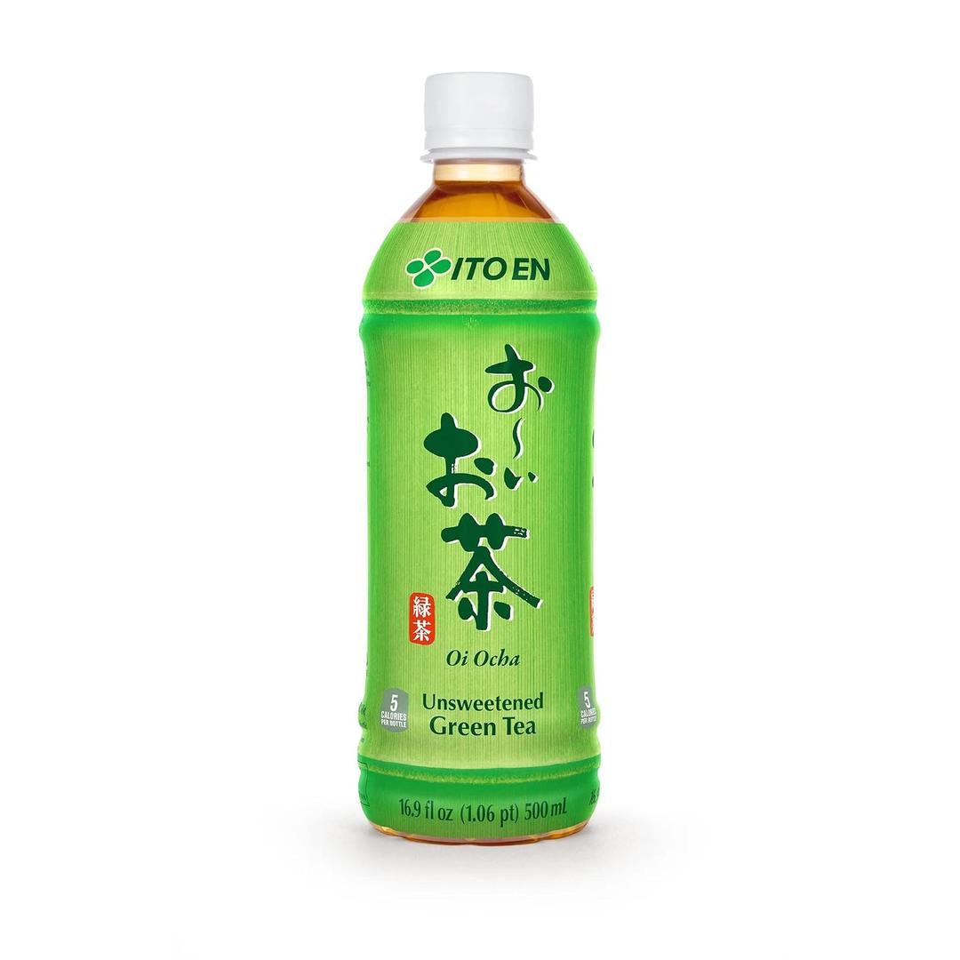 Ito En Tea Oi Ocha Green Tea, Unsweetened, 16.9 Ounce (Pack of 12) (EXP 05/15/27)