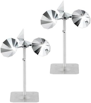 OFFO 2 PCS Bird Scare Reflective Device, Bird Reflector Keep Pigeon Woodpeckers and Sparrows Away for Outdoor Use Boats Roofs Gardens