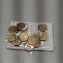 Parvigo 25 Pack Name Cards for Table Setting, Place Cards with Antique Gold Rose Wax Seal Sticker for Wedding, Table Tent Card Stock Handmade Decor for Party, Dinner, Home (Pearlized Wine Red)